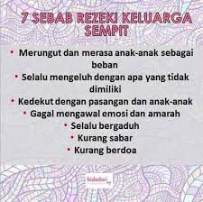 Tapi sangatlah sulit untuk dipraktikan di kehidupan nyata. Tazkirah 20 Hal Rezeki