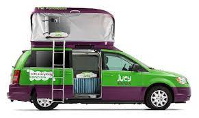 space optimized travel in style with jucy rentals campervan rental mini van car camper