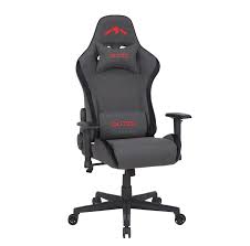 Unser gaming stuhl test zeigt euch die 10 besten gaming stühle in 2021: Dutzo E Sport V2 Fabric Gaming Stuhl Grau Stoff Bis Zu 120 Kg