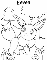 Having gotten even friendlier and more innocent, eevee tries to play with anyone around, only to end up crushing gigantamax energy upped the fluffiness of the fur around eevee's neck. Pokemon Eevee Coloring Page Pokemon Para Colorir Desenhos Para Colorir Pokemon Paginas Para Colorir