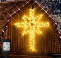 22" Bethlehem Star Outdoor Christmas Lights 90 LEDs ...