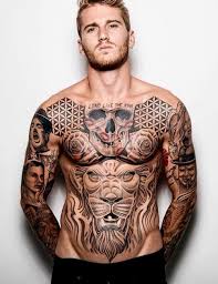 The Men Book Chest Tattoo Men Full Body Tattoo Cool Chest Tattoos