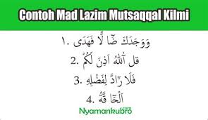 Adalah dibaca panjang 3 alif dan tidak di idghamkan. Mad Lazim Harfi Muthaqqal Belajar Mengaji Al Quran Dan Tajwid Hukum Mad Part 10 Mad Lazim Harfi Muthaqqal Mad Bermaksud Ar Ridho Learning Center Miri Facebook Tanali Susanto