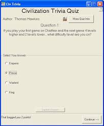 If you can answer 50 percent of these science trivia questions correctly, you may be a genius. Cornempire Software Projects Cool Quiz