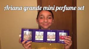 Rated 5 out of 5 by arilover from mini ariana grande perfume i got this present and i love it. Ariana Grande Mini Perfume Gift Set Review Youtube