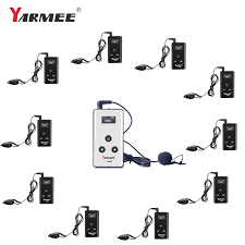 Microphone Wireless Tour Guide System Walkie Talkie With Portable Transmitter Speaker For Museum Guiding Audio Guide System Microphones Aliexpress