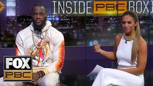 Who is kate abdo, and why did the dazn boxing presenter leave sky sports news? Deontay Wilder Joins Kate Abdo To Take You Through Wilder Vs Ortiz 1 Inside Pbc Boxing Youtube