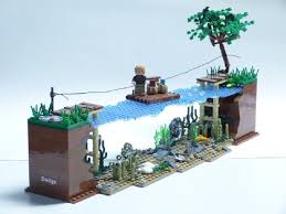The Crossing Cool Lego Lego Creations Lego Projects