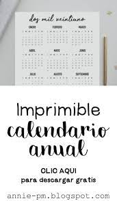 Calendario Anual 2021 Calendario Calendario Anual Diseno De Calendarios