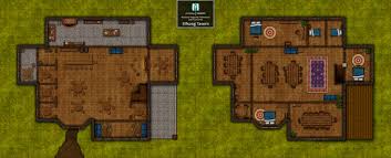 Made this for the game i'm running. Map Elfsong Tavern Descentintoavernus