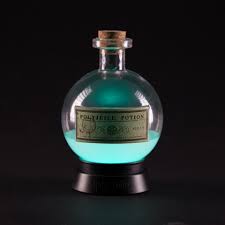 Once upon a time, harry potter hid for two hours from dudley in a chemistry classroom, while a nice graduate student explained about the scientific method and interesting facts about acids. Harry Potter Colour Change Potion Lamp