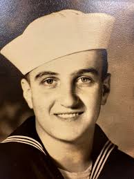 WWII Navy Portrait Photograph. Sailor's Photo. WWII Memorabilia.