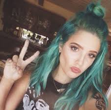 lindo cabelo verde cabelo cabelo e maquiagem