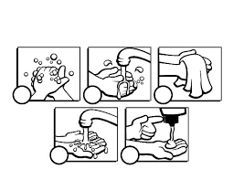 Washing Hands Coloring Page Hand Pages For Kids Preschool Kids Kindergarden Activities Coloring Pages
