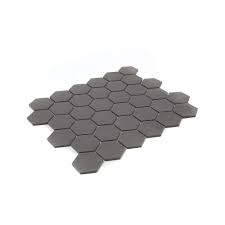See more ideas about hexagon mosaic tile, mosaic fireclay tile hexagon tiles tiles texture hexagon hexagonal mosaic patterned floor tiles floor design flooring tile patterns. Full Body Hexagon Matt Dark Grey Mosaic 32 5cm X 28 1cm Wall Floor Tile Wall Tiles From Dantotsu Ltd Uk