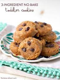 3 Ingredient No Bake Toddler Cookies Airplane Snacks For Kids The Seasoned Mom Toddler Cookies Food Baking With Toddlers