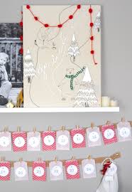 Diy dry erase paint chip calendar. Easy Christmas Advent Calendar Kids Craft Idea Making Lemonade