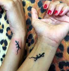 Abstract style multicolored ornament tattoo on wrist. 50 Best Lizard Tattoo Designs Ideas Petpress