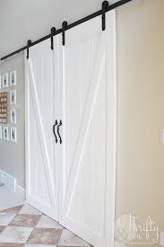 Diy Double Barn Door Diy Barn Door Barn Doors Sliding Double Barn Doors