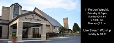 The chapel is beside the traffic roundabout at the top of the hill. St Peter S Lutheran Church Home Facebook