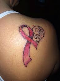 These breast cancer tattoos show strength and support. Tattoos For A Good Cause Temporary Tattoo Blog