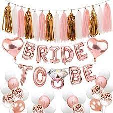 Amazon Com Bachelorette Party Decorations Bridal Shower Balloons Kit Includes Bride In 2020 Bride To Be Balloons Bridal Shower Balloons Bachelorette Party Decorations