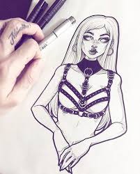 Tb Because I Seriously Want To Draw More Stuff Like This Piece Commissioned By Drawings Art Art Inspiration