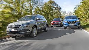 Peugeot 3008 1.2 puretech 130hp eat8. Nissan Qashqai Skoda Karoq Vw Tiguan Im Test Auto Motor Und Sport