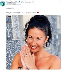 Emmerdale's Hayley Tamaddon, 42, is engaged to boyfriend Adrian just three  weeks after announcing pregnancy
