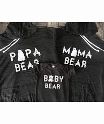 Mama Bear Papa Bear Baby Bear Family Bundle Hoodies And Onesie Mama Bear Hoodie Mama Bear Shirt Mama Bear Papa Bear