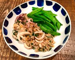 Add couscous, and simmer 6 minutes. Dinner For Two Buttery Garlicky Spicy Calamari With Israeli Couscous Magic In The Kitchen