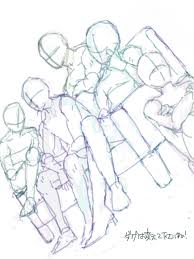 5人テンプレ drawing reference drawing poses drawing reference poses