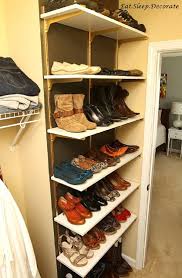 Wall mounted diy shoe holder storage under bookshelf. 62 Easy Diy Shoe Rack Storage Ideas You Can Build On A Budget