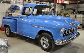 Over 40 pages of coloring fun! 1955 Chevy Pickup Is A Restored Blue Beauty