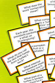 Challenge them to a trivia party! Free Free Printable Thanksgiving Trivia Hey Let S Make Stuff
