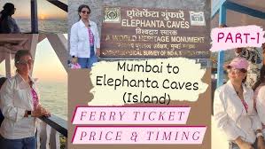 Mumbai to Elephanta Caves PART-1 ...