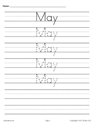 12 Months Of The Year Handwriting Worksheets Handwriting Worksheets Handwriting Analysis Handwriting Practice