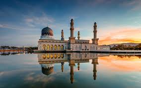 At 0930 hrs or 1400, pick up at the city hotel and proceed with a guided tour around the city tour. Hd Wallpaper Mosques Kota Kinabalu City Mosque Wallpaper Flare