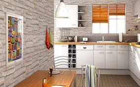 Enlever du papier peint vinyle. Papier Peint Cuisine 20 Exemples Deco Pour L Adopter
