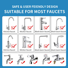 Eco kitchen faucet save water and maintain pressure. Lnlofen Universal Splash Filter Faucet Water Saving Anti Splash Tap Booster Sprayer 720 Degree Swivel Movable Kitchen Sink Faucet Aerator Rotatable Splash Water Filter Nozzle Tap Head Faucet Water Filters Home Kitchen