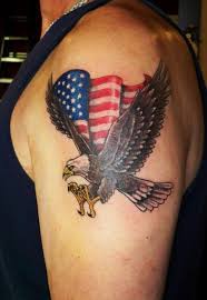 Very nice looking black and white. Bald Eagle Tattoo Shoulder Novocom Top