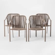 Create a relaxing ambience with garden accessories, while the outdoor dining range transforms your outdoor into a party venue for friends. Levy 4 Pack Patio Dining Chair Set Hello Summertime Shoppers Target Is Having Sales On Sales For Outdoor Furniture This Weekend Popsugar Home Photo 98