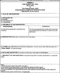 How to file a provisional patent. How To File A Provisional Patent Specification In India Ipleaders