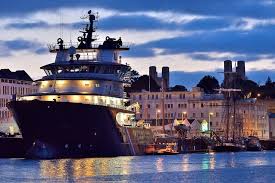 4ln9879 Quai Malbert Port De Offshore Boats Tug Boats Merchant Marine