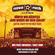 Aber auch von diesem erneuten rückschlag lassen wir uns nicht entmutigen und stecken schon mitten in der planung für das nova rock festival 2022, das von donnerstag, 9. Info Ticket Umtausch Nova Rock Festival