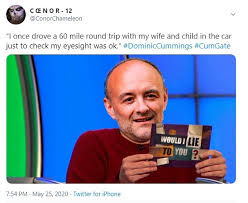 It was bank holiday weekend over the last couple of days here in the uk and the story of senior government aide dominic cummings and his trip to durham dominated the timelines and the media. Britons Poke Fun At Dominic Cummings For His Explanation Of His Lockdown Trip To Durham Daily Mail Online