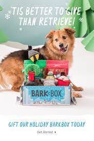 Barkbox Is A Monthly Themed Box Of Toys Treats And Crazy Dog Joy Click Through This Pin To Get Started Cat Stroller Pets Bark Box