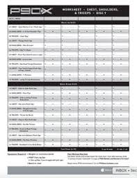 A p90x workout schedule (or p90x schedule for short) is a physical activity plan that includes different types of exercises to carry out whenever it is . 13 P90x Ideas P90x P90x Workout Workout Sheets