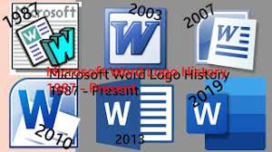 Quite the opposite, some of the most popular brands in the world chose to go the word logo route. Microsoft Word Logo History 1983 2019 Youtube