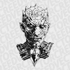 Download Night King Svg Game Of Thrones Svg White Walker Svg Game Etsy